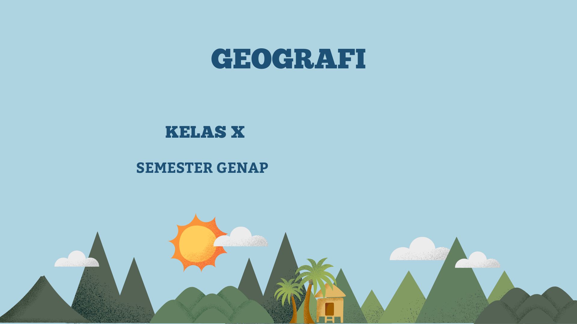 Geografi X