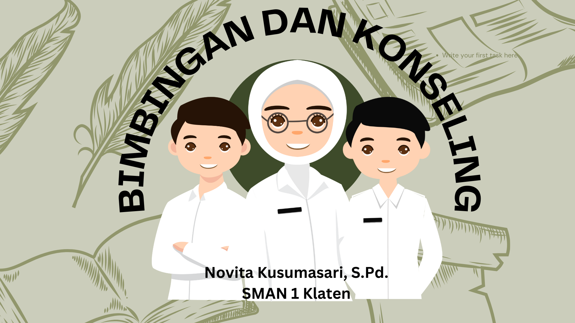 BIMBINGAN DAN KONSELING KELAS X