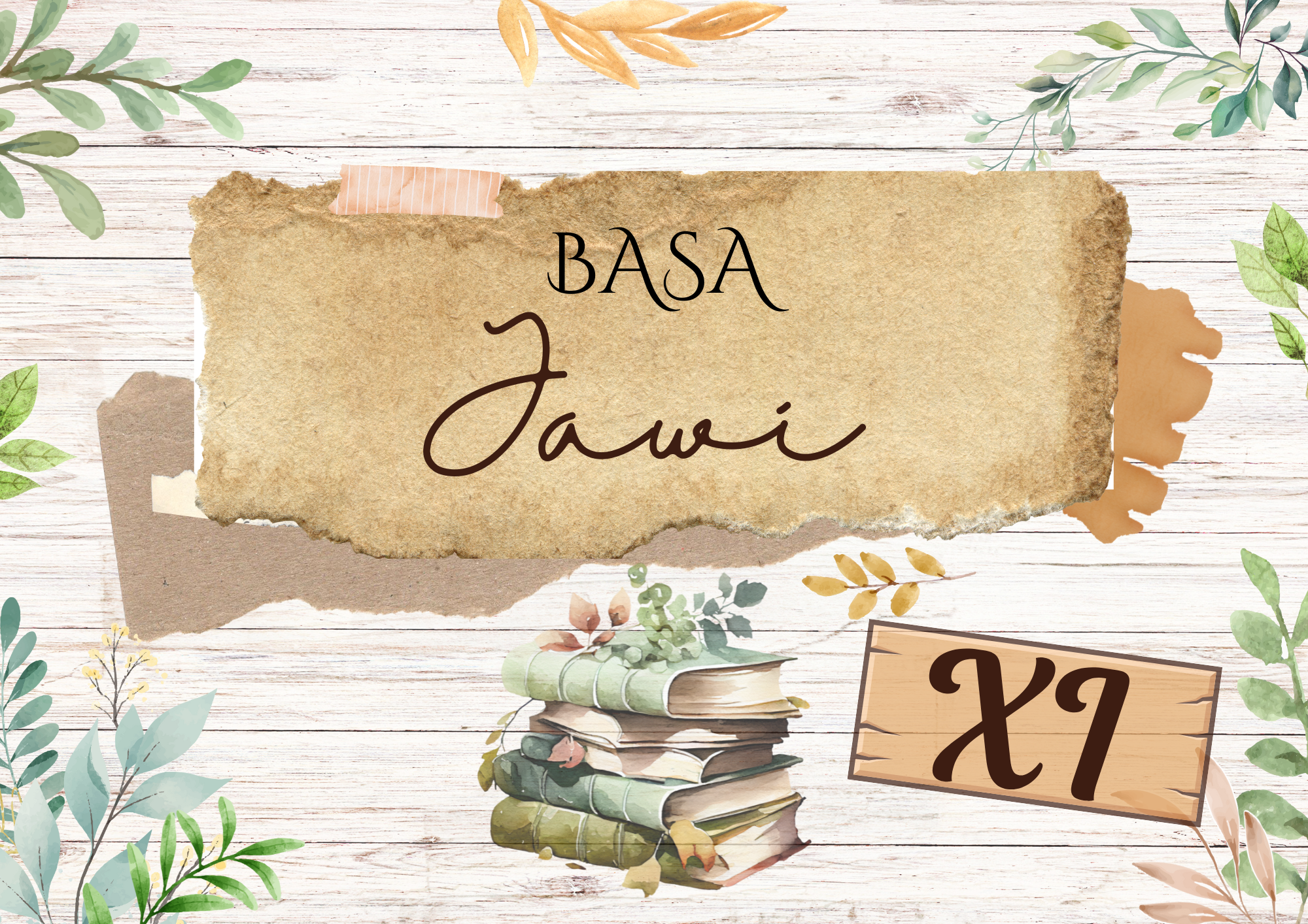 Bahasa Jawa XI - Kafiyah Amri,S.Pd