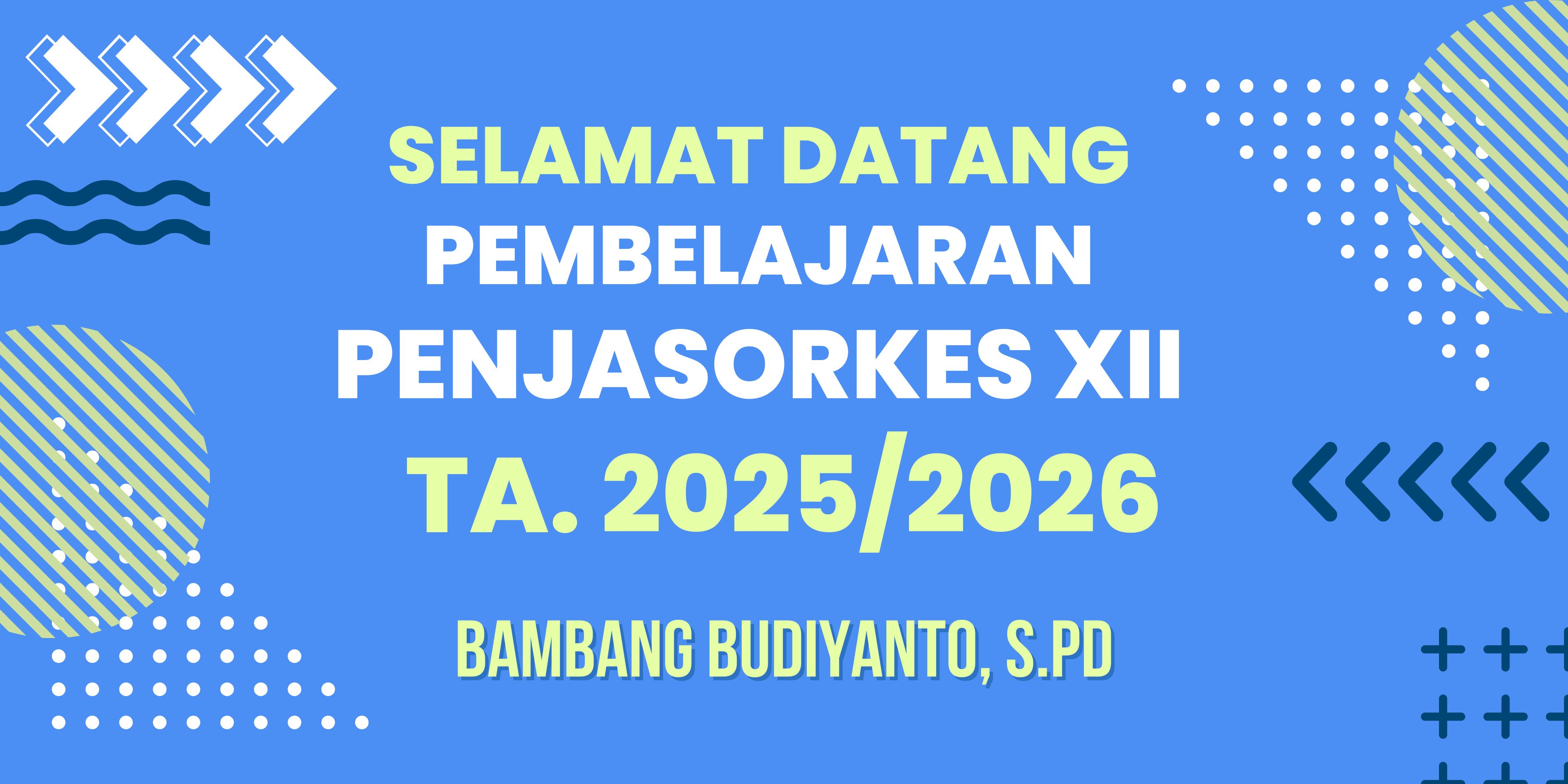 PJOK XII GASAL TA.2025/2026