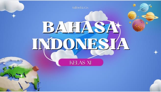 Bahasa Indonesia Kelas XI