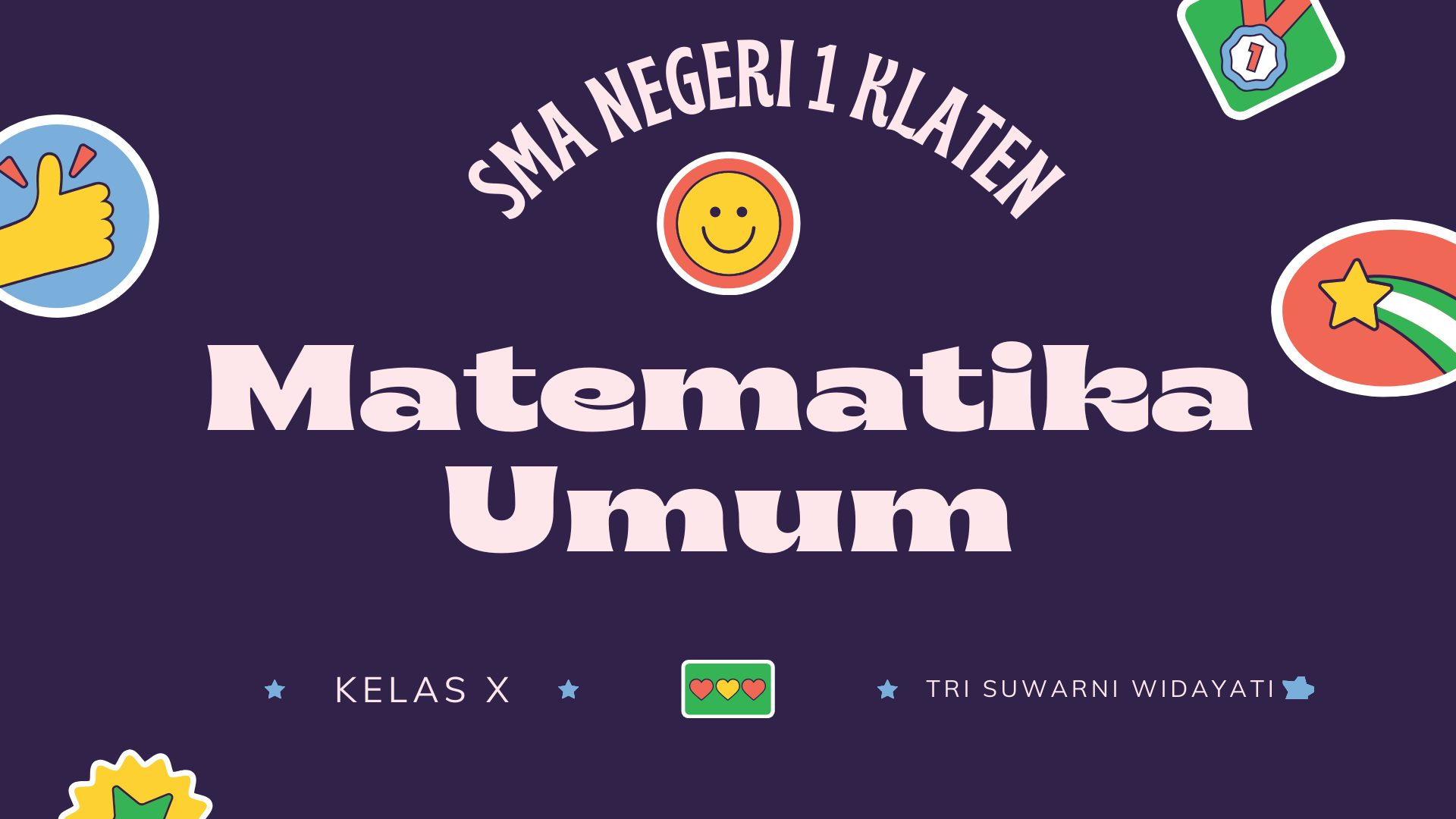 MATEMATIKA WAJIB KELAS X