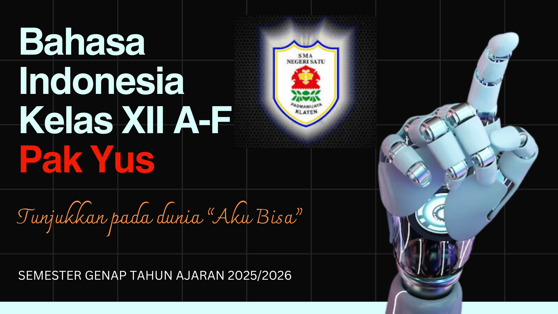 SEMESTER GENAP TAHUN AJARAN 2025/2026