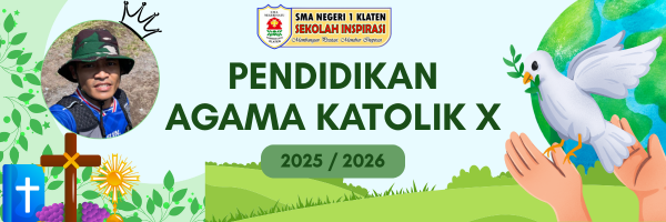 PENDIDIKAN AGAMA KATOLIK KELAS X