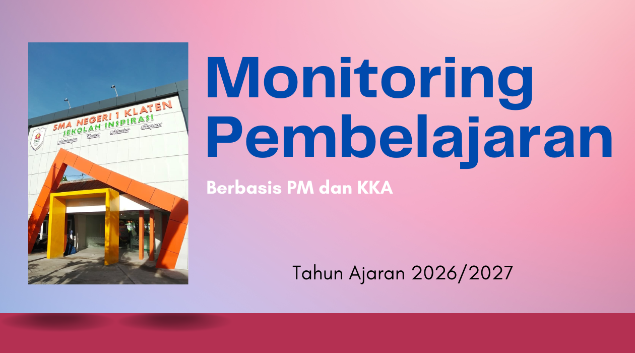 MONITORING PEMBELAJARAN BERBASIS PM DAN KKA TA 2026/2027