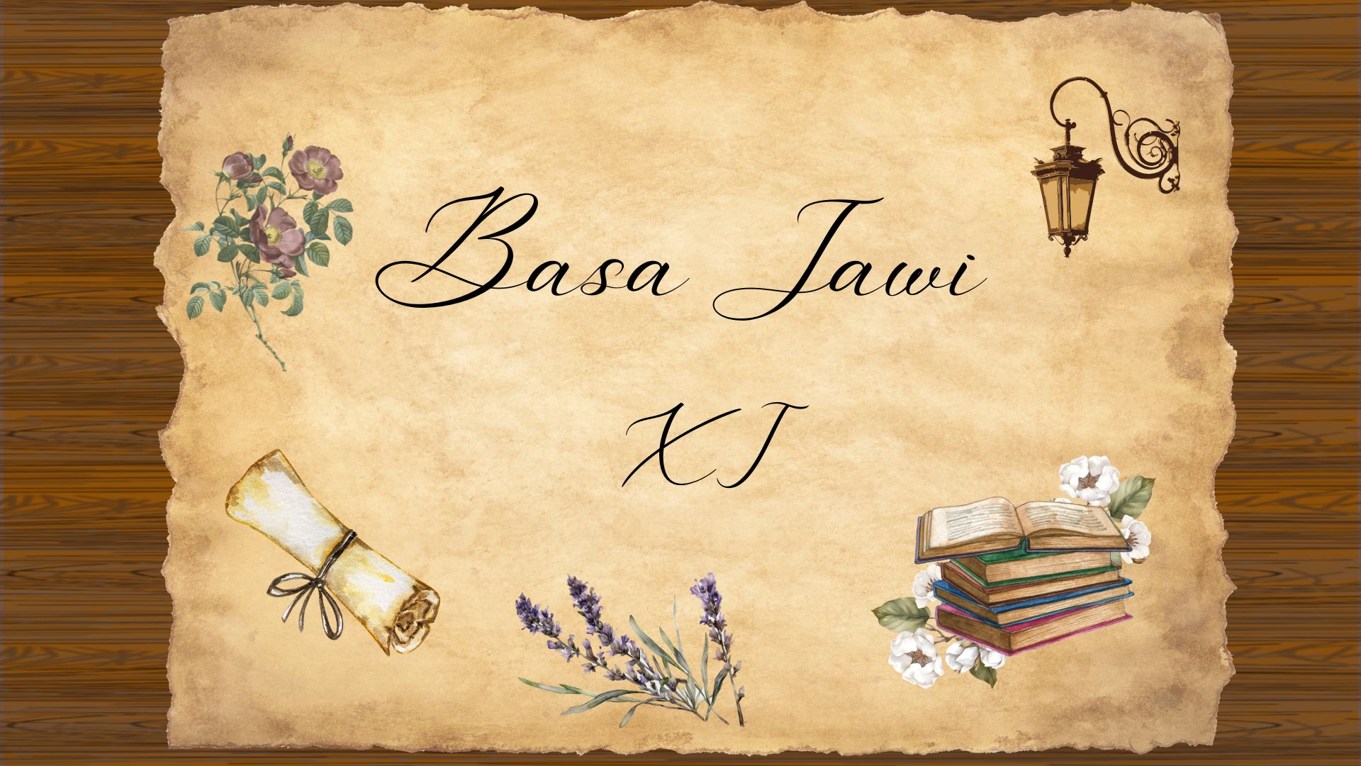 Bahasa Jawa Kelas XI Kafiyah Amri