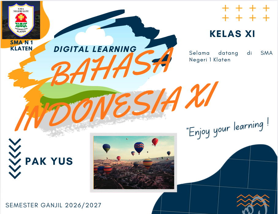 PEMBELAJARAN SEMESTER GANJIL TAHUN AJARAN 2026/2027 KELAS XI