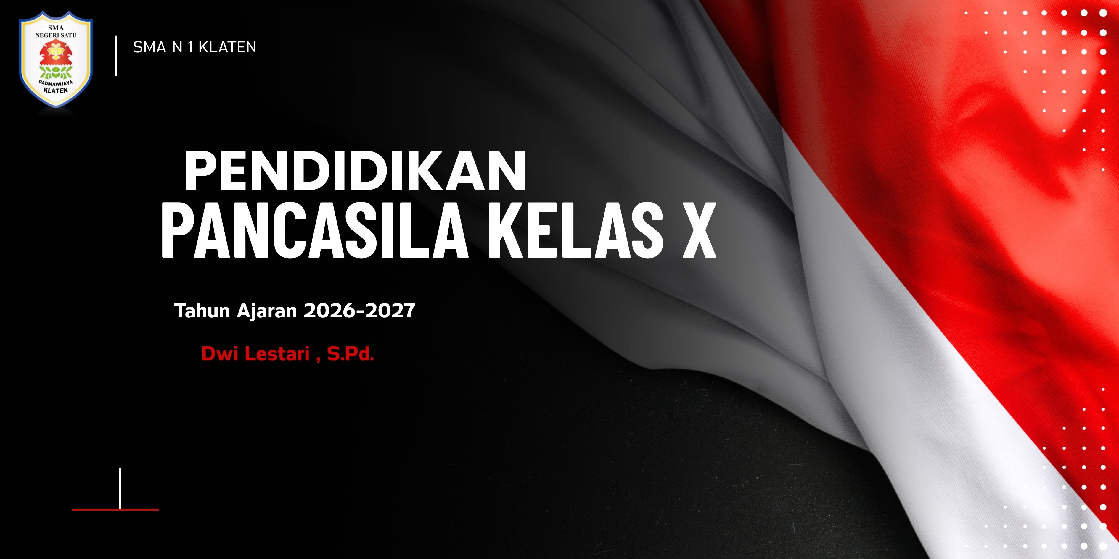 Pendidikan Pancasila X