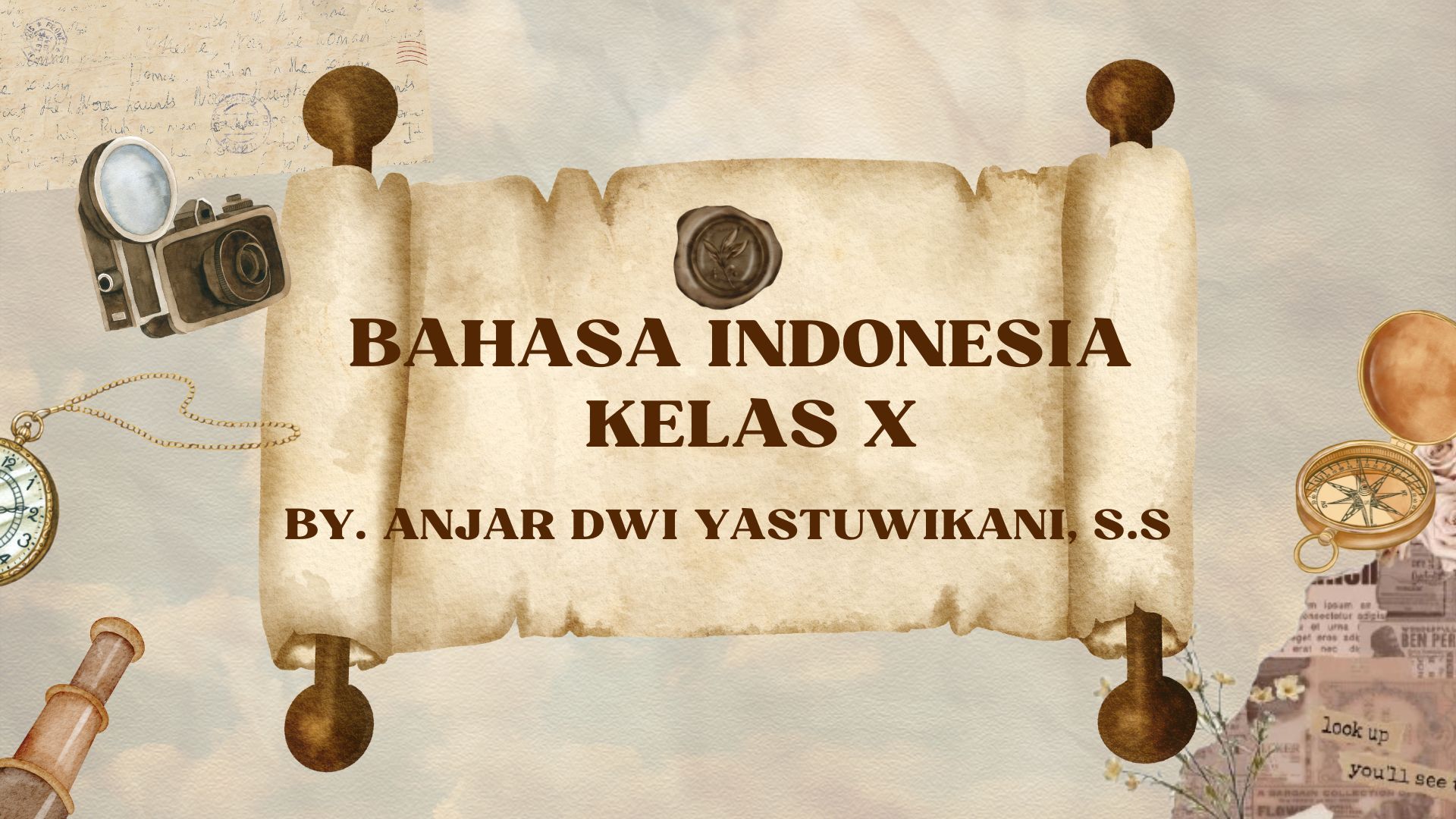 BAHASA INDONESIA X GENAP 2024/2025