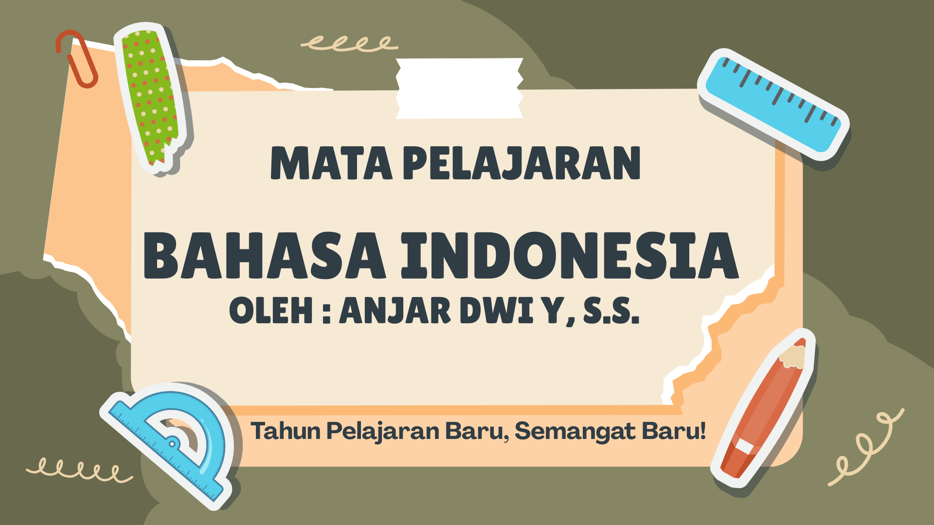 BAHASA INDONESIA XI 