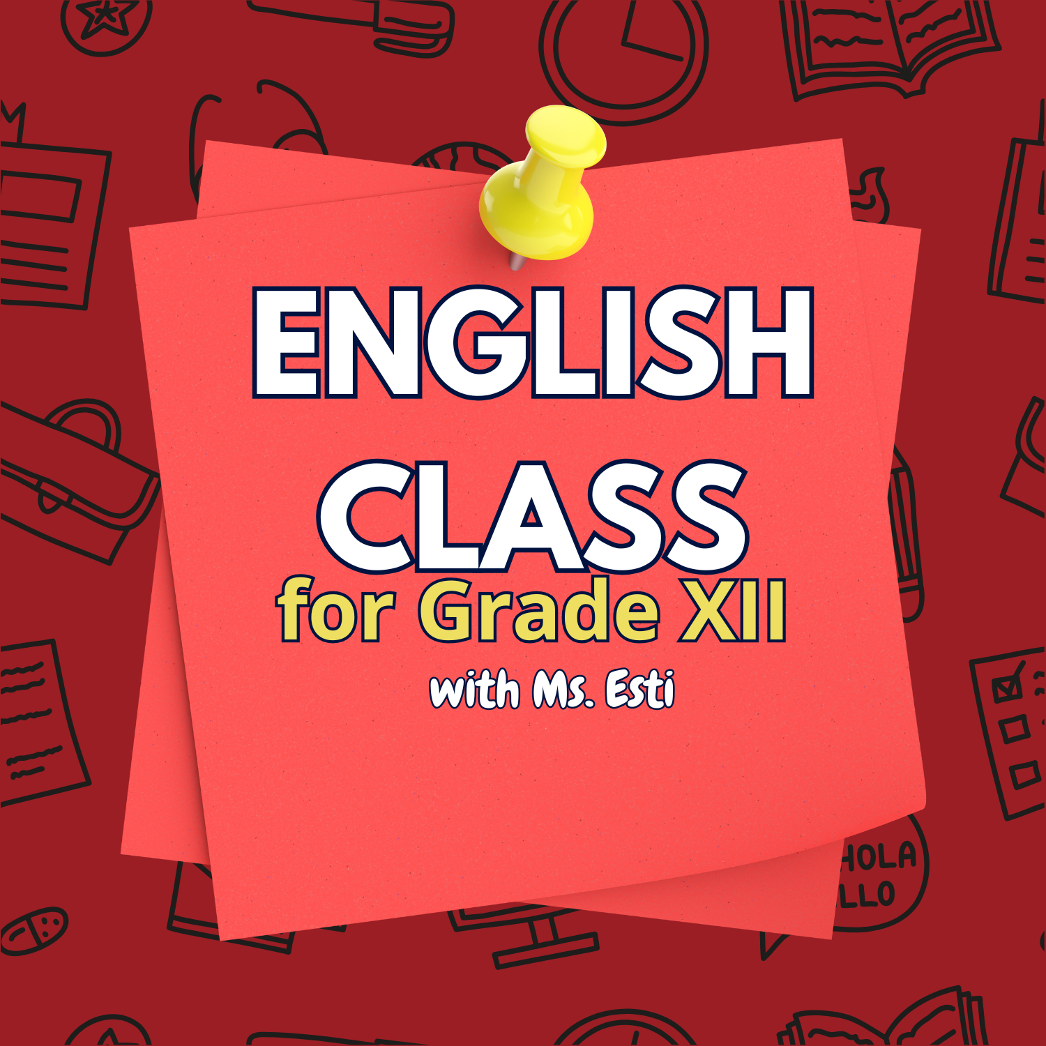BHS INGGRIS XII SEMESTER GENAP